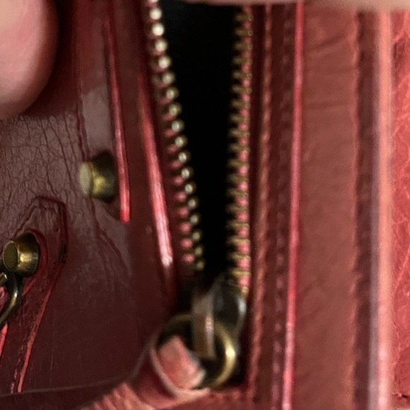 Balenciaga Leather Studded zip around bifolder Wallet - Picture 13 of 13